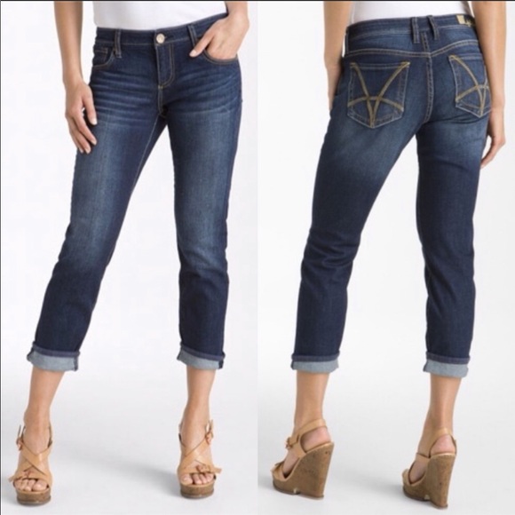 Kut from the Kloth Denim - Kut From The Kloth Angie Cropped Skinny Boyfriend